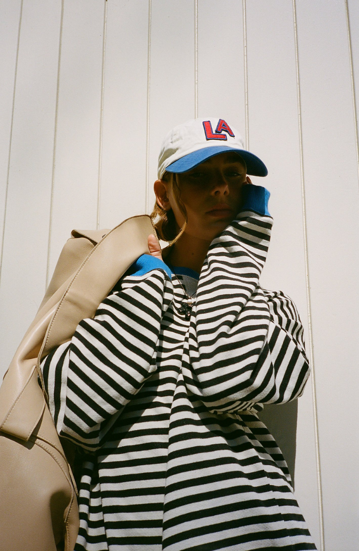 Mila | Oversized Striped Sweater