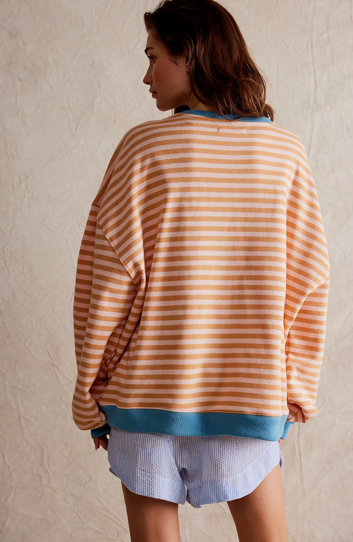 Mila | Oversized Striped Sweater