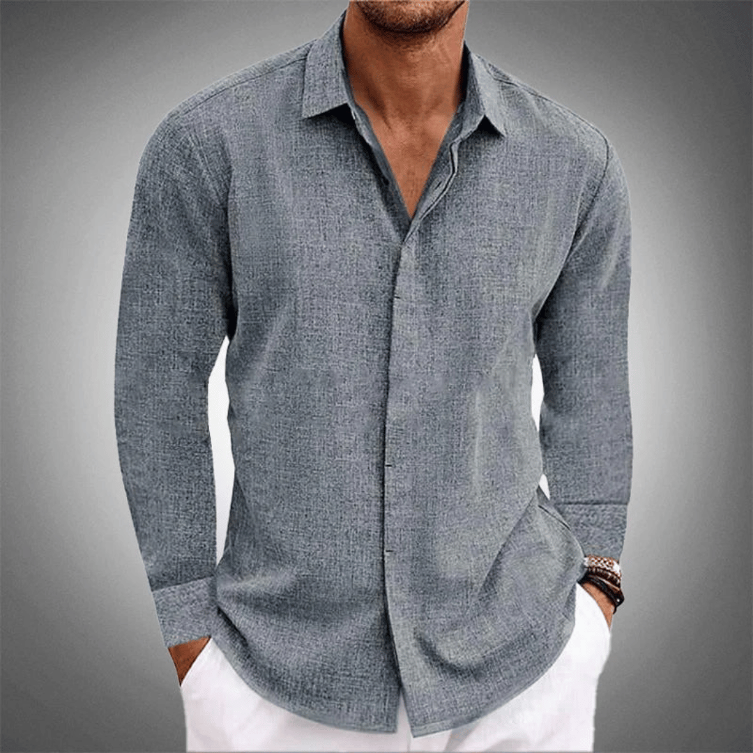Jeremy | Linen Blouse
