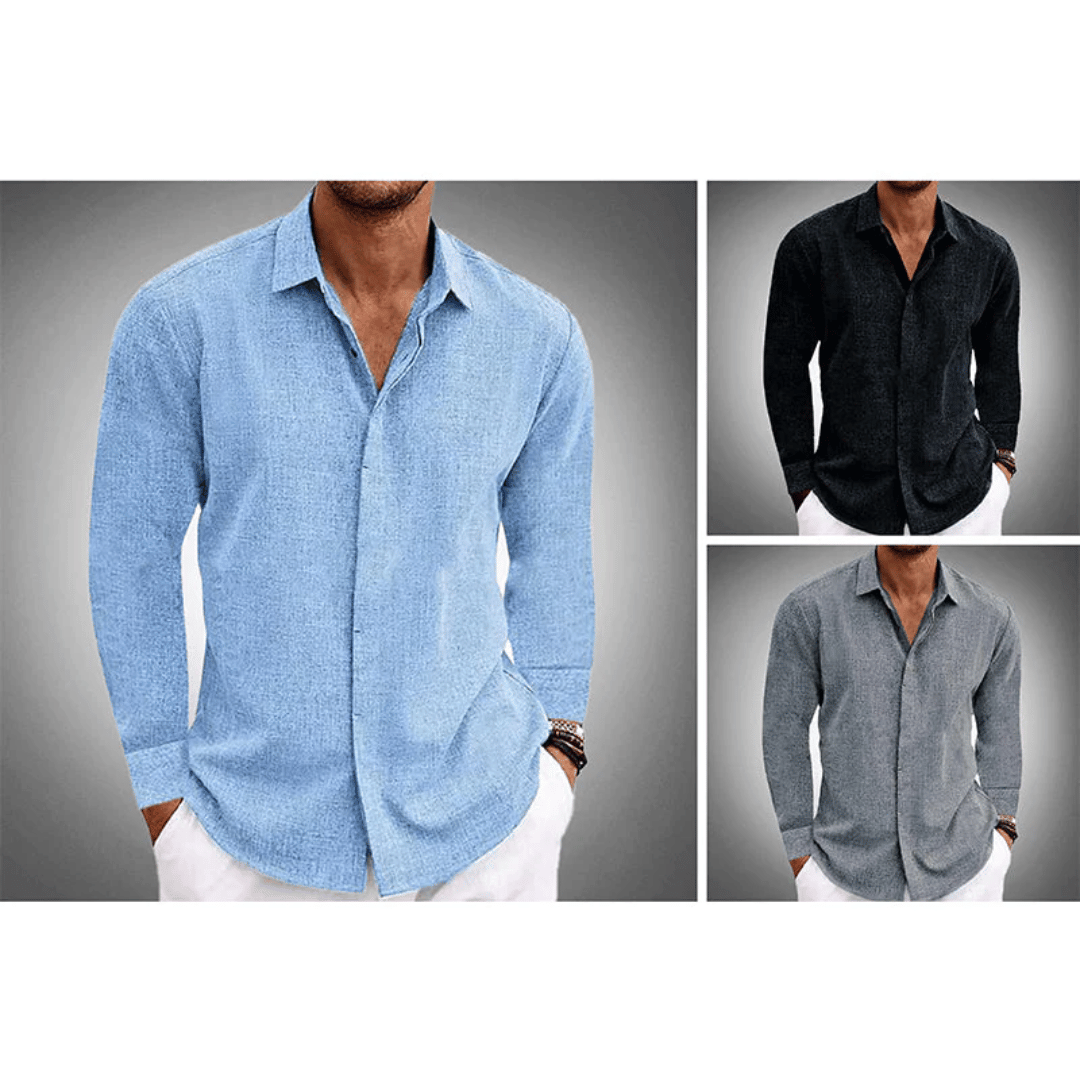 Jeremy | Linen Blouse