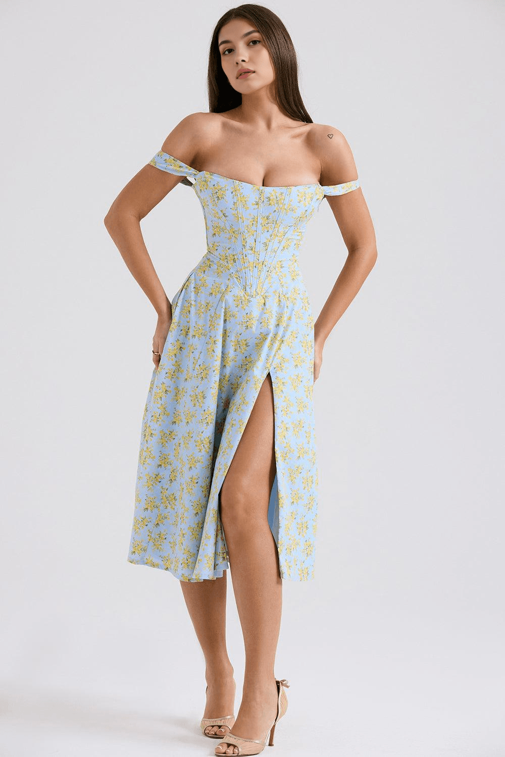 Cecile Bustier Dress
