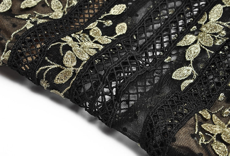 Embroidered Polka Dress Threads & Bond