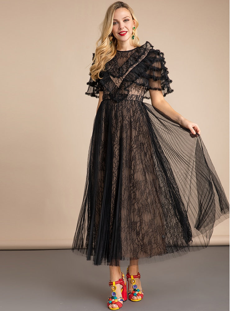 Valentine Lace Dress Threads & Bond