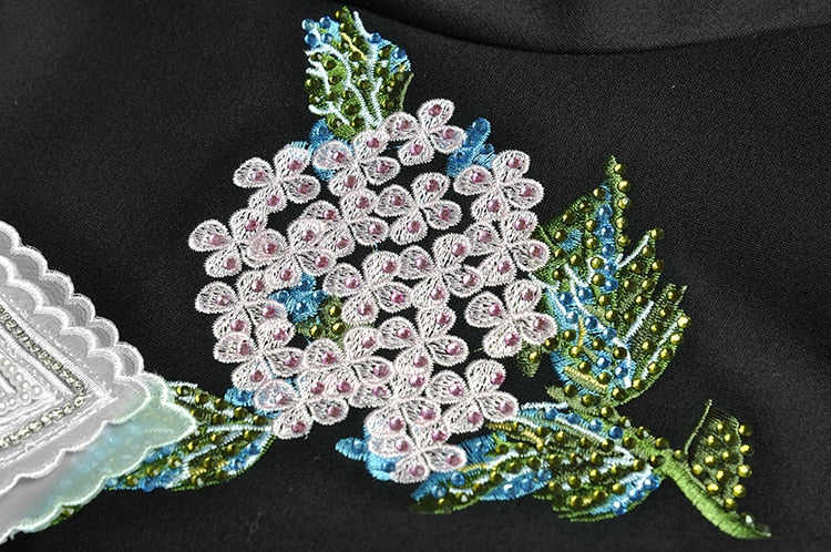 Rose Mermaid Dress Threads & Bond