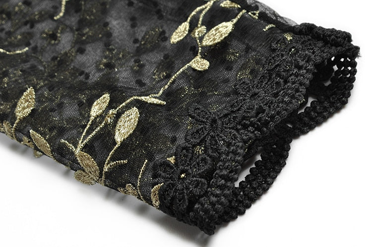 Embroidered Polka Dress Threads & Bond