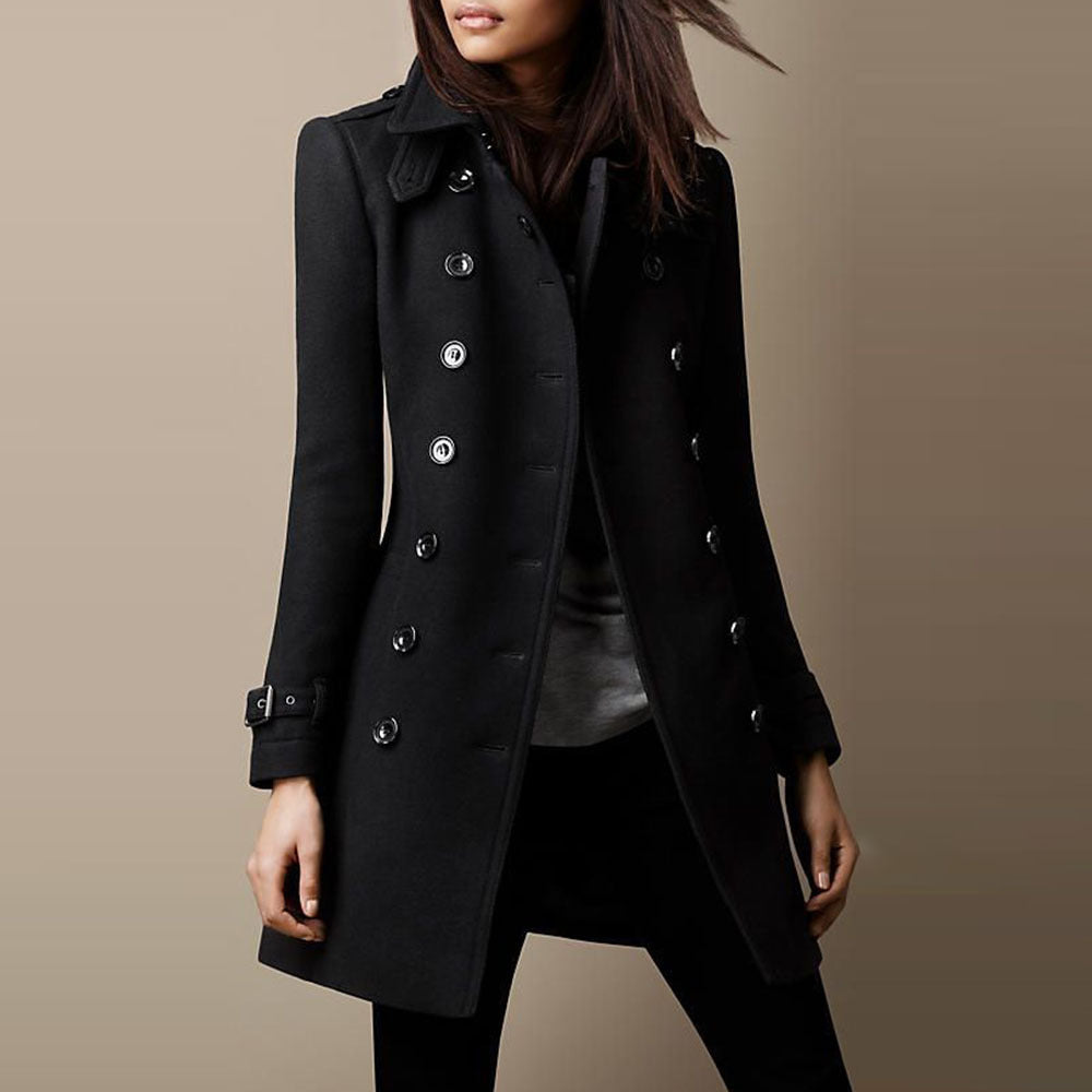 JESSICA | CLASSIC BUTTON COAT