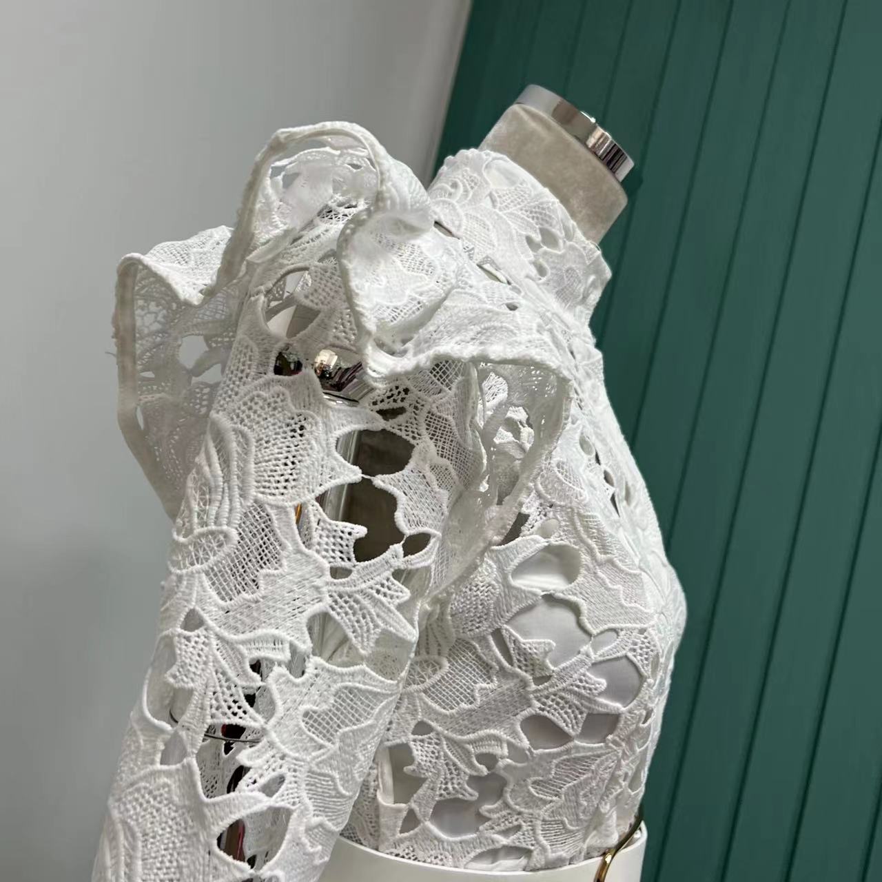 French Lace Dress Threads & Bond