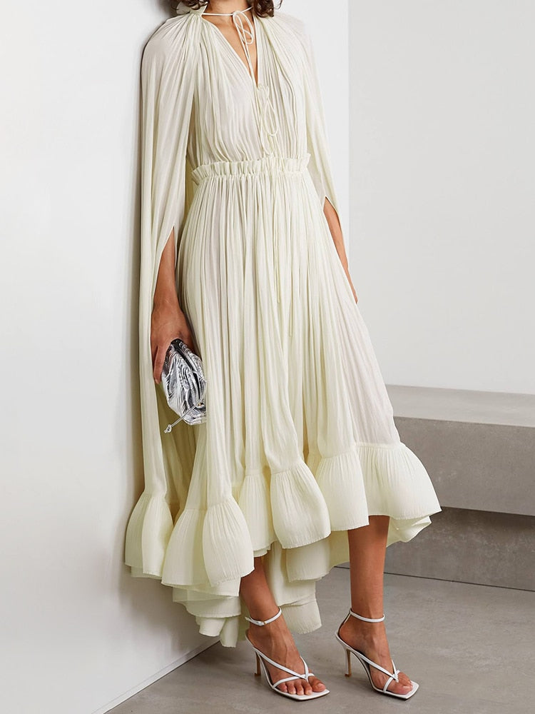 Lilly Ruffle Dress Threads & Bond