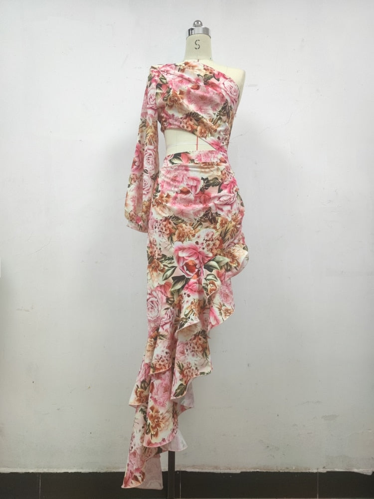Sexy Slant Dress Threads & Bond