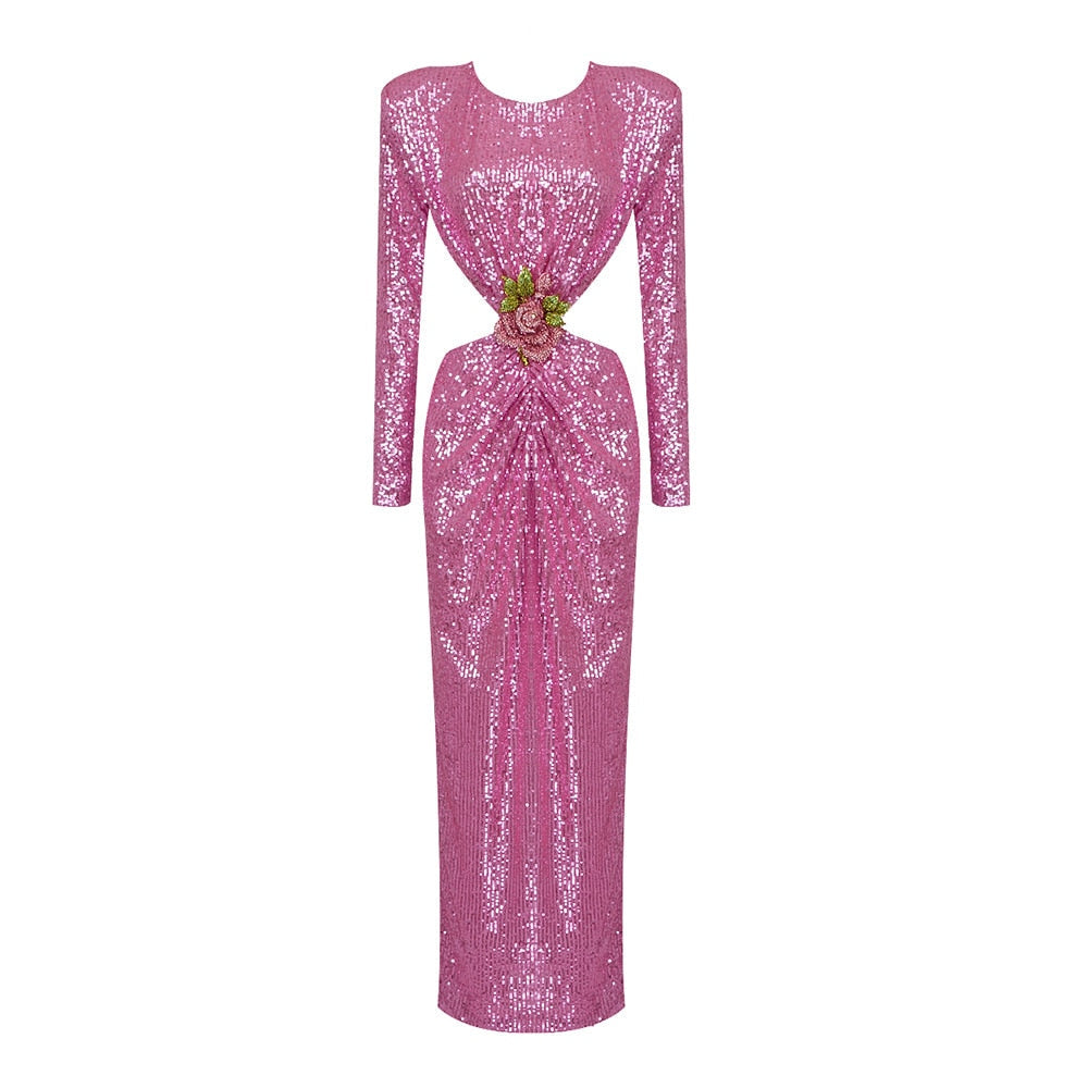 Barbie Designer Sequin Dress Threads & Bond