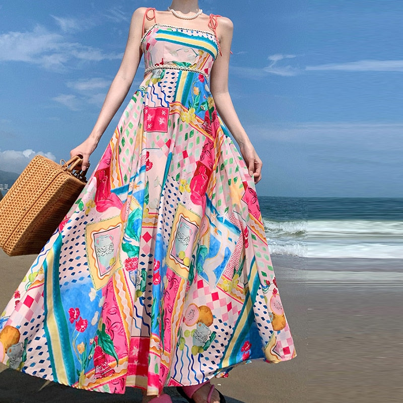 Printi Dress Threads & Bond