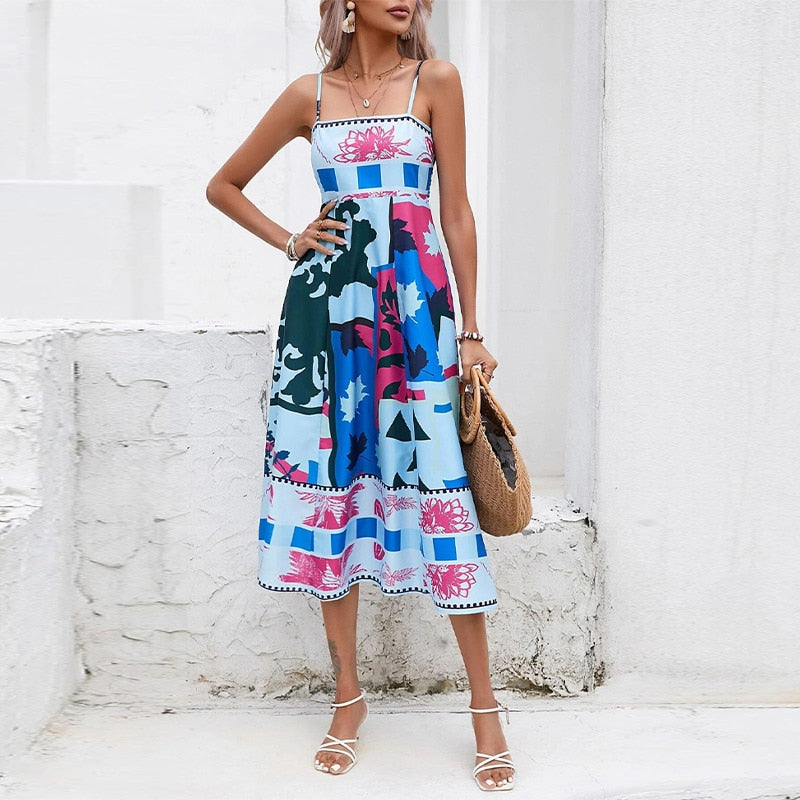 Printi Dress Threads & Bond