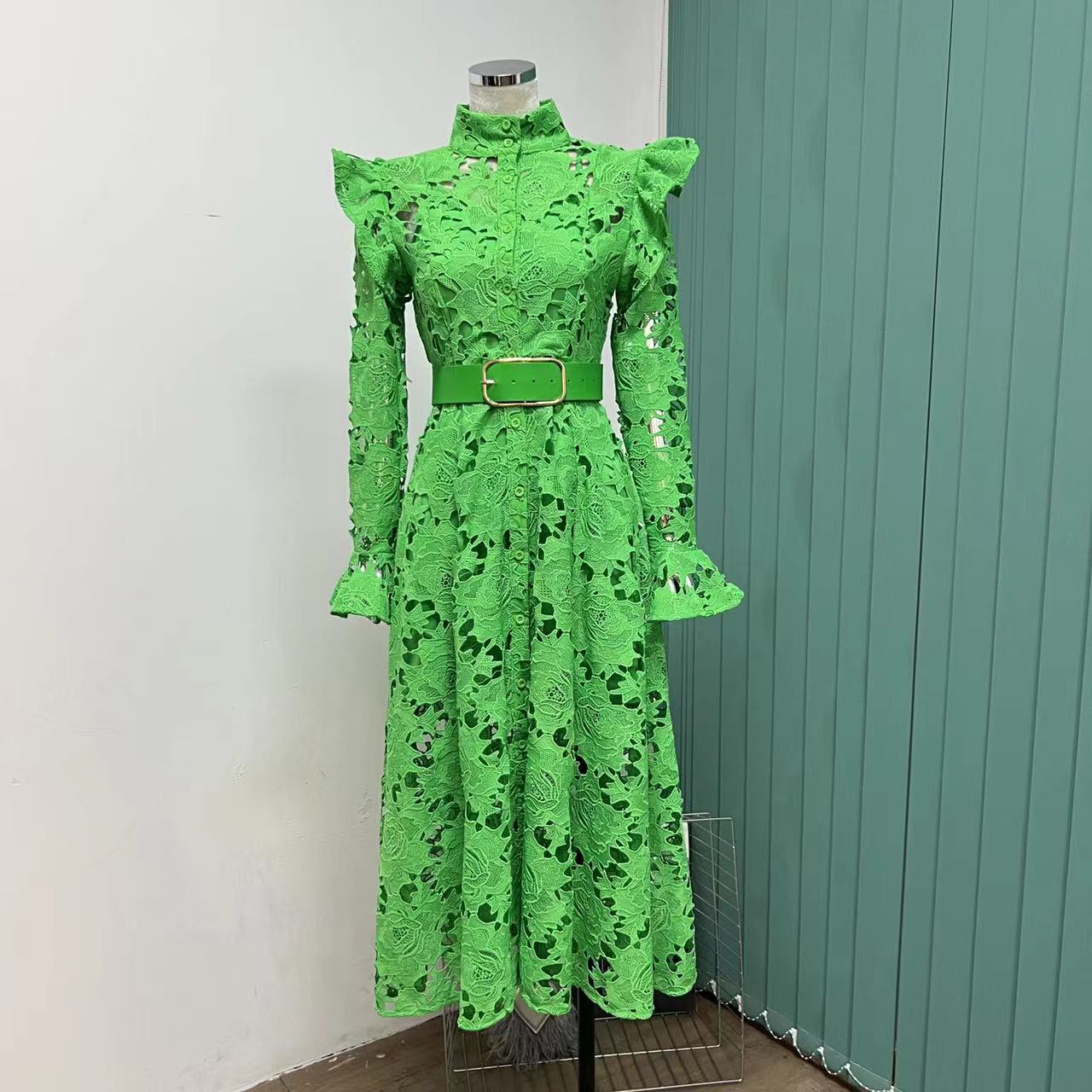 French Lace Dress Threads & Bond