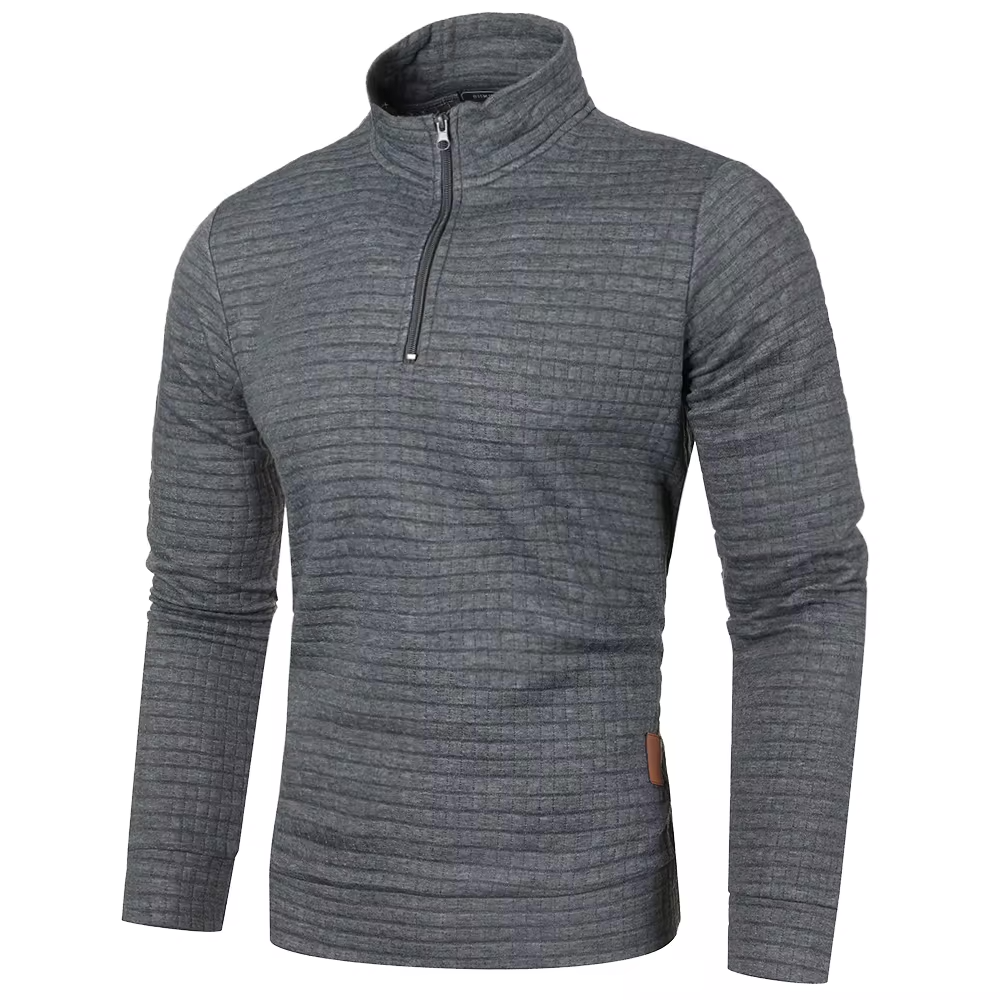 MILES - COMFORTABLE ZIP-UP SWEATER