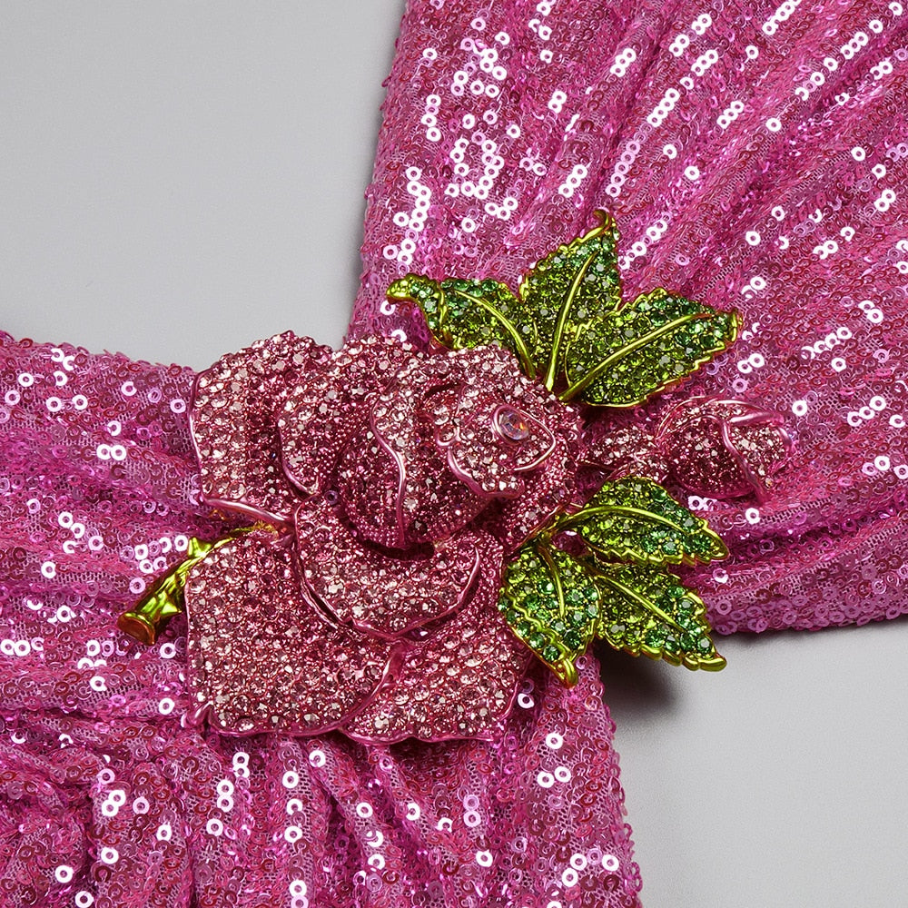 Barbie Designer Sequin Dress Threads & Bond