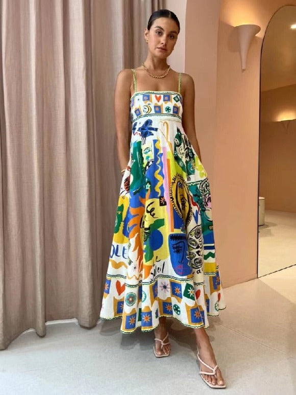 Printi Dress Threads & Bond