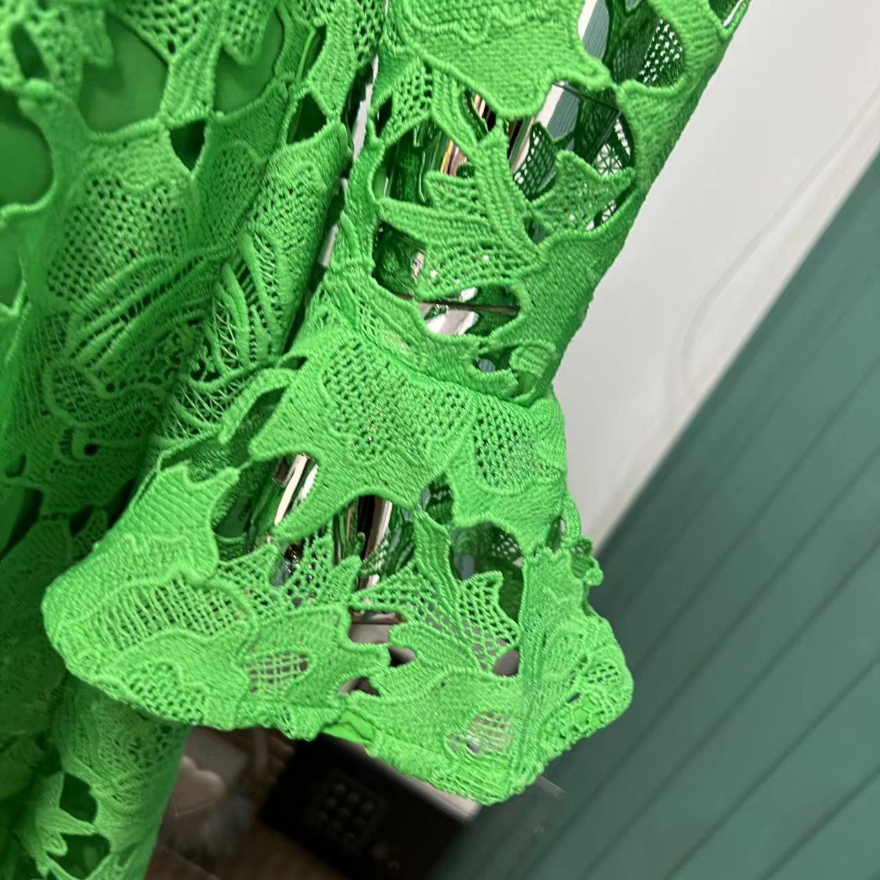 French Lace Dress Threads & Bond