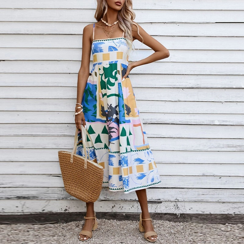 Printi Dress Threads & Bond