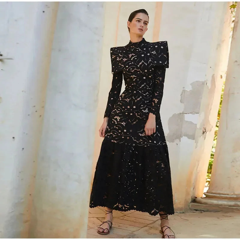 Spring lace Dress Threads & Bond