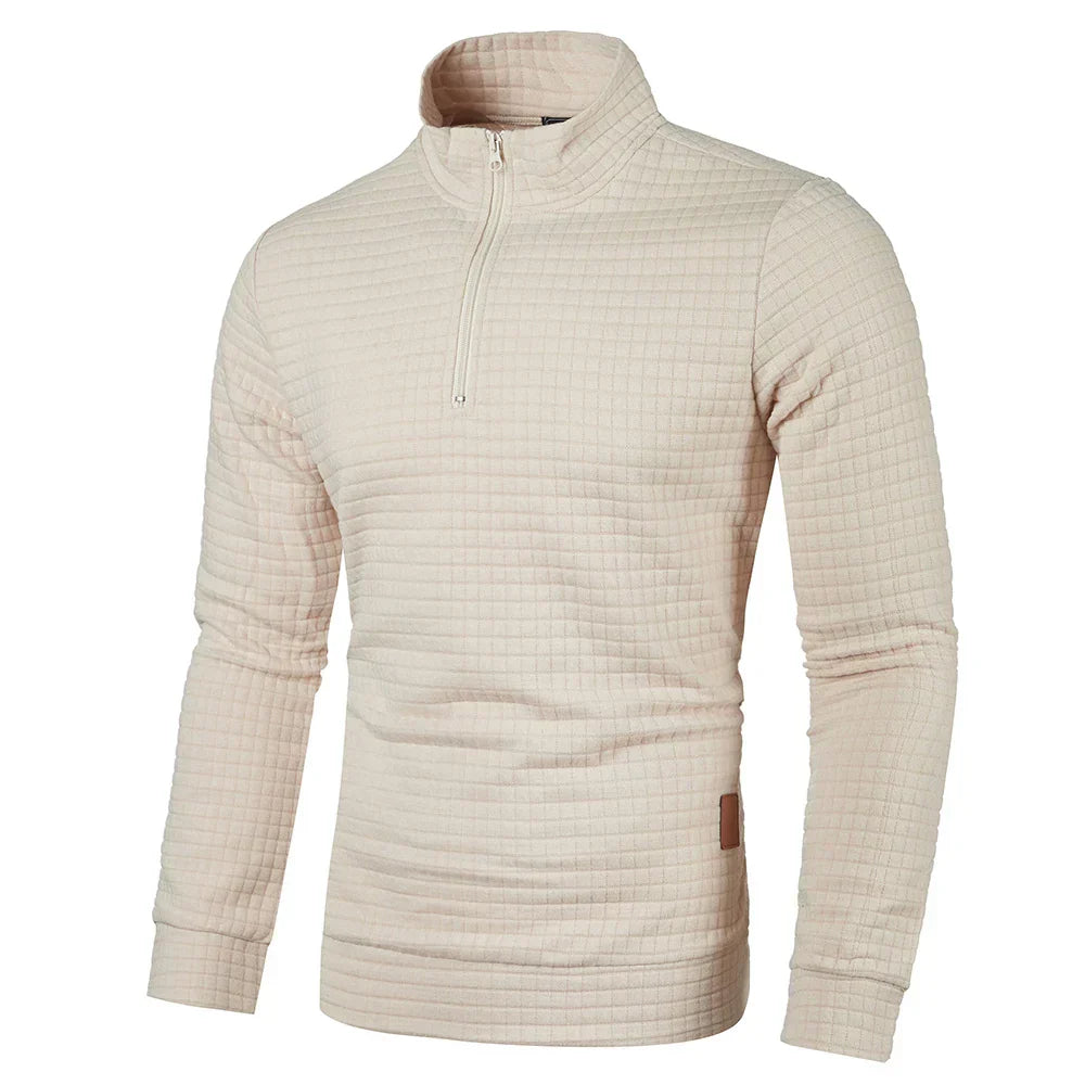 MILES - COMFORTABLE ZIP-UP SWEATER