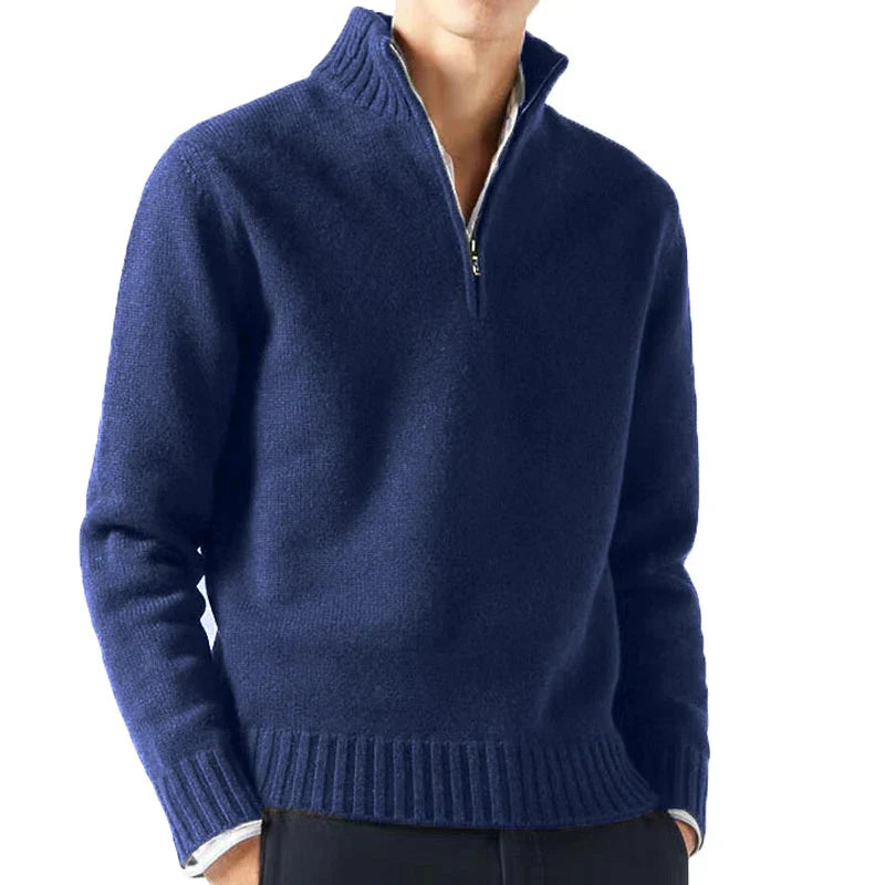 JOSHUA - COMFORTABLE ZIP-UP SWEATER