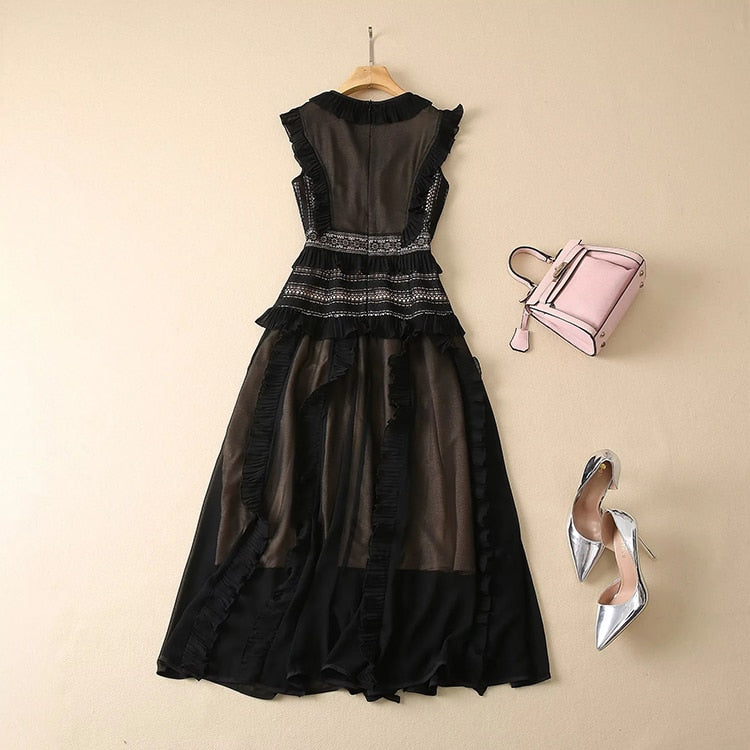 White Elegance Dress Threads & Bond