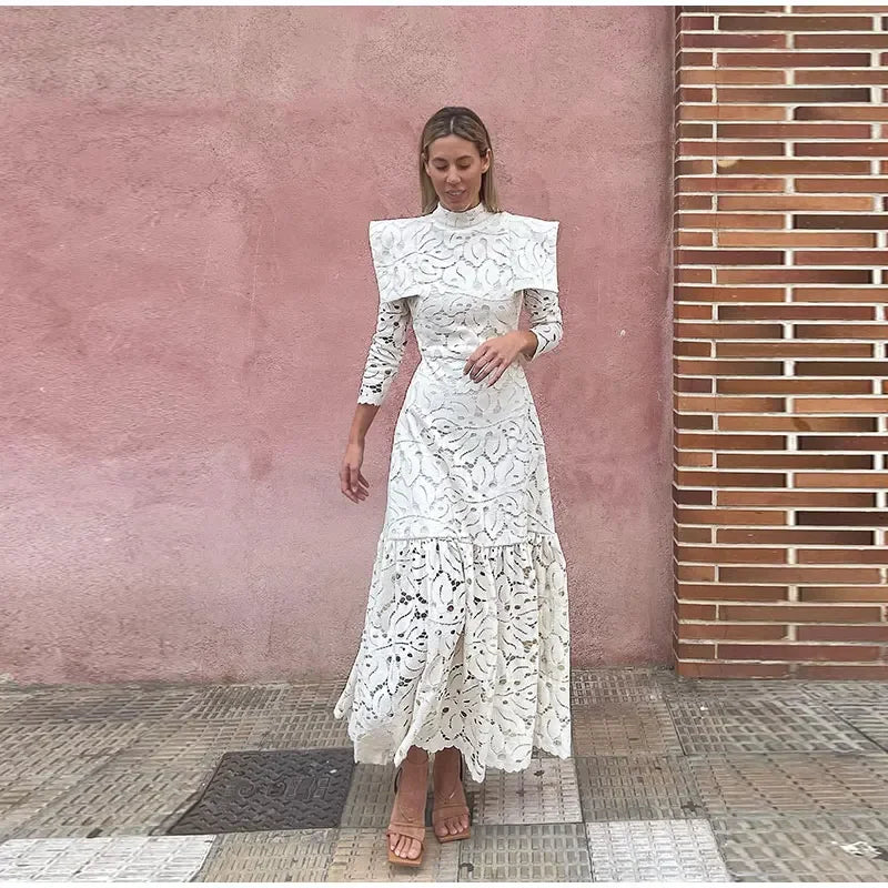 Spring lace Dress Threads & Bond