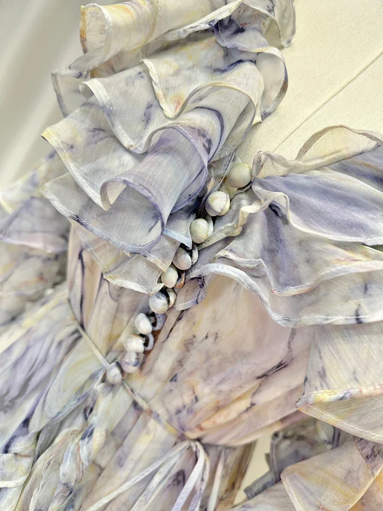 Gul Ruffle Dress - Threads & Bond