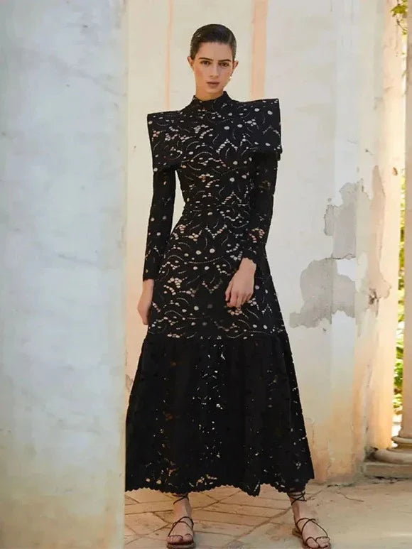 Spring lace Dress Threads & Bond