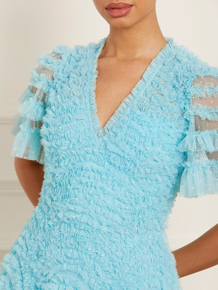 Azure Dress Threads & Bond