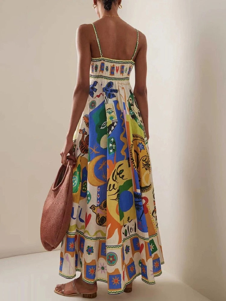 Printi Dress Threads & Bond