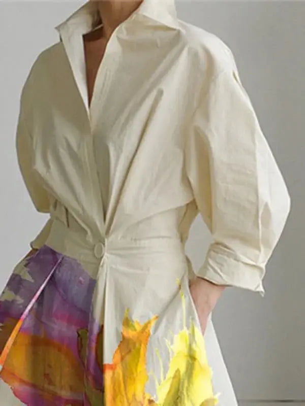 New Lapel Dress Threads & Bond
