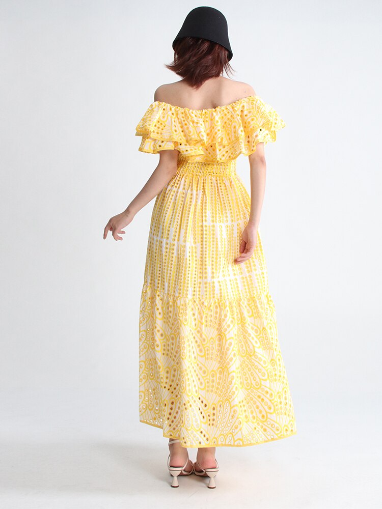 Victoria Cotton Dress Threads & Bond