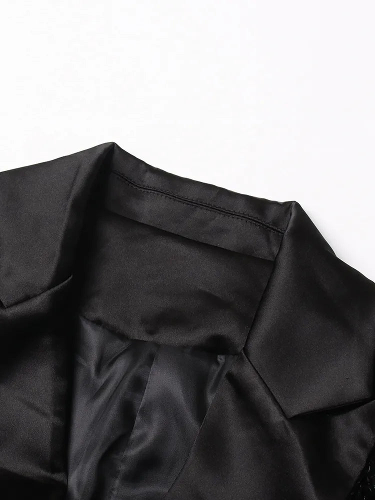 Gorgia Sequin Coat Threads & Bond
