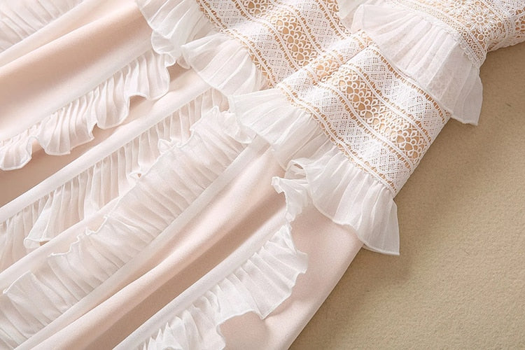 White Elegance Dress Threads & Bond