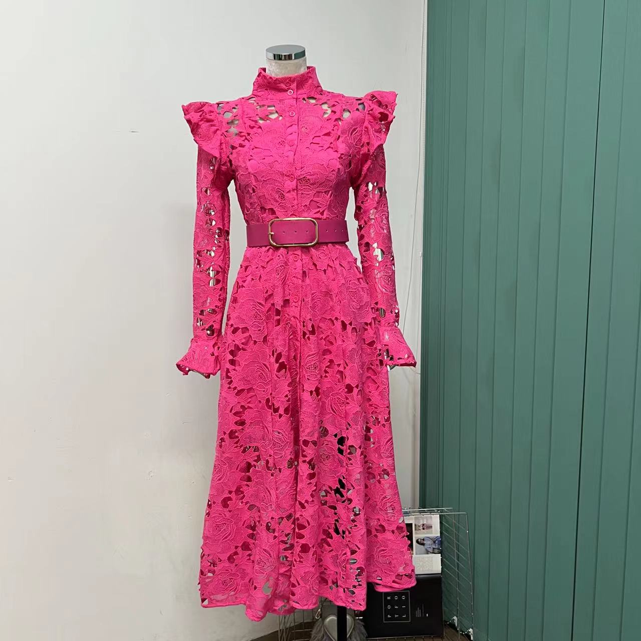 French Lace Dress Threads & Bond