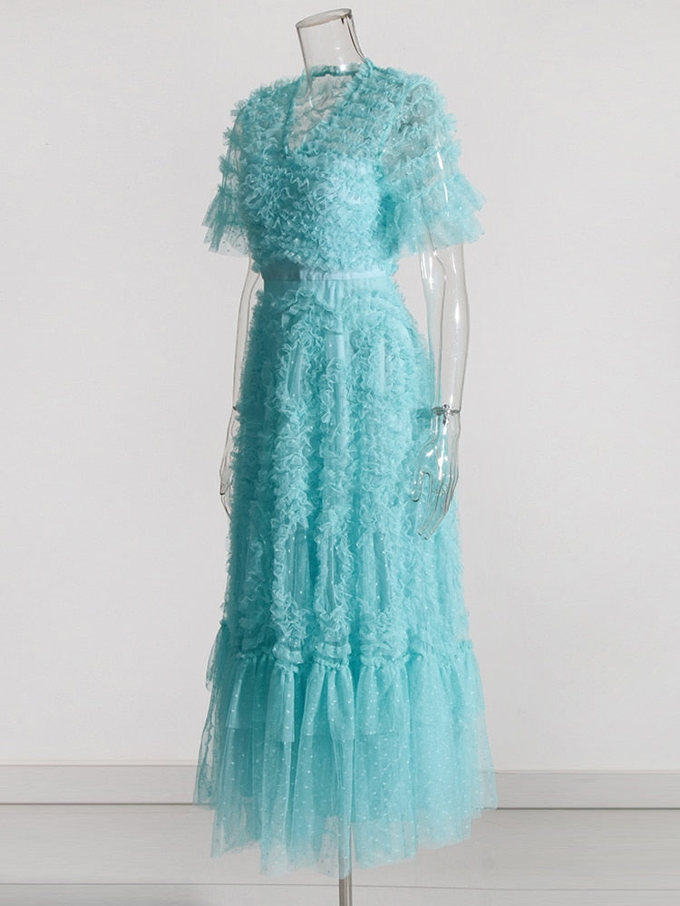Azure Dress Threads & Bond