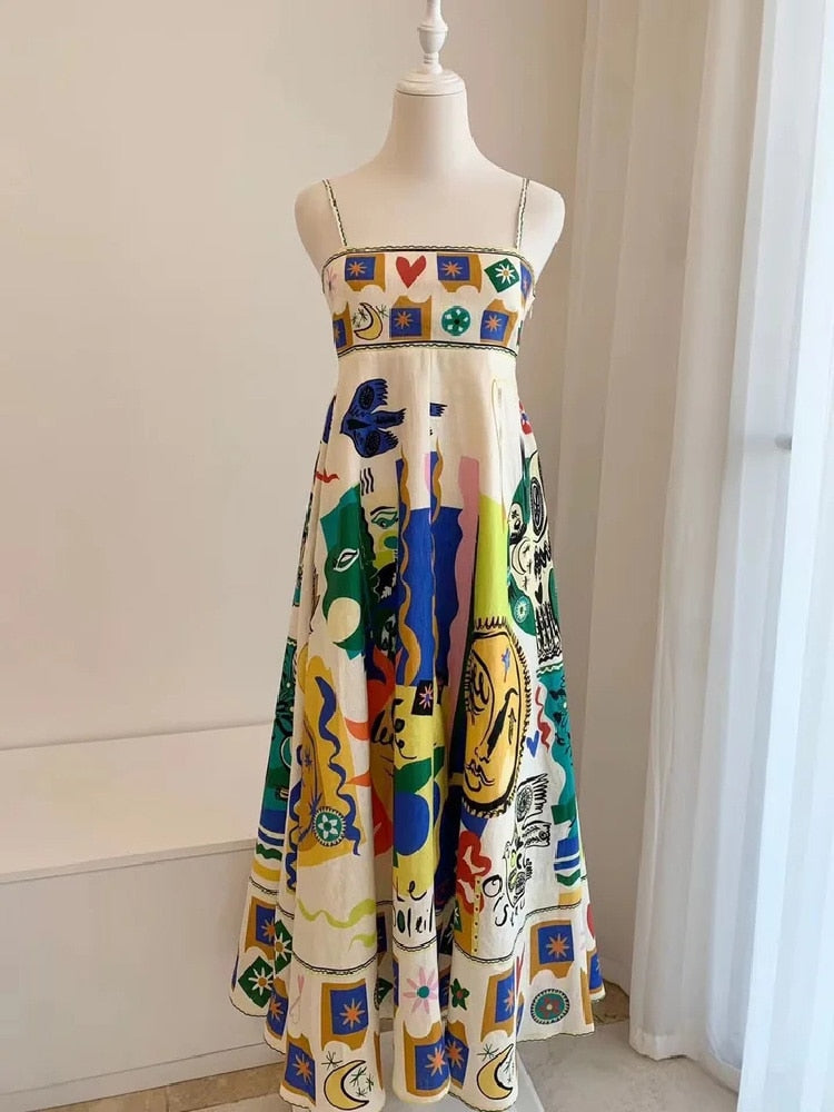 Printi Dress Threads & Bond