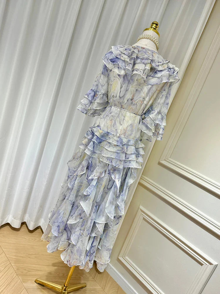 Gul Ruffle Dress - Threads & Bond