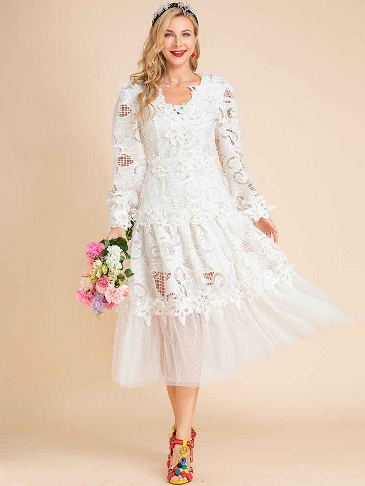 Patricia Vintage Dress Threads & Bond