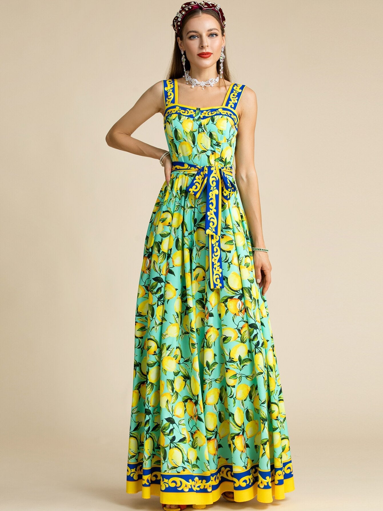 Lemon Dress Threads & Bond