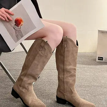 Stella | Elegant Slip-On Winter Boots