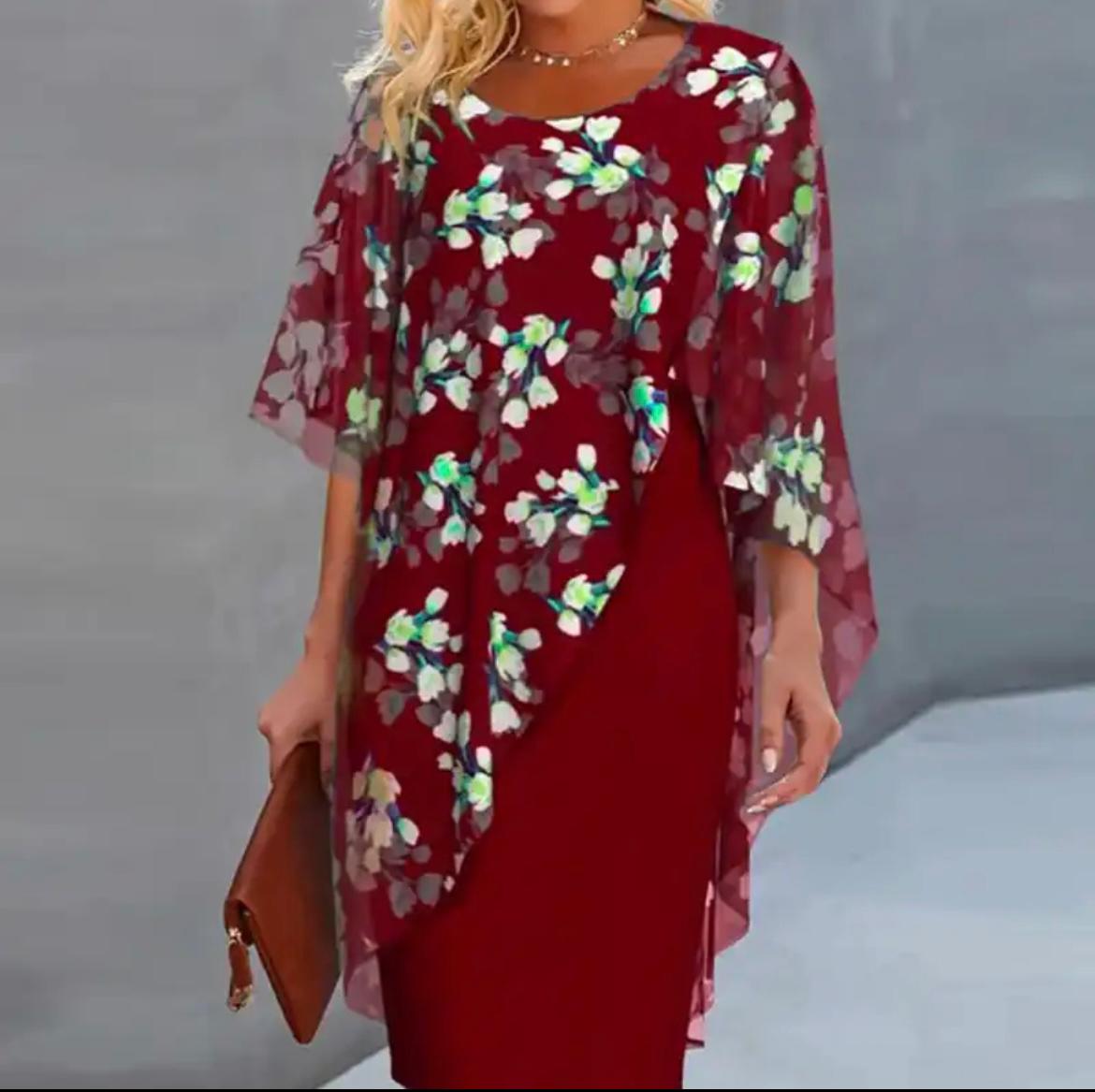 Nienke | Elegante Bloemenjurk