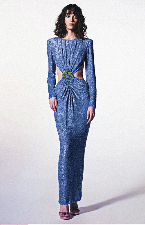 Barbie Designer Sequin Dress Threads & Bond