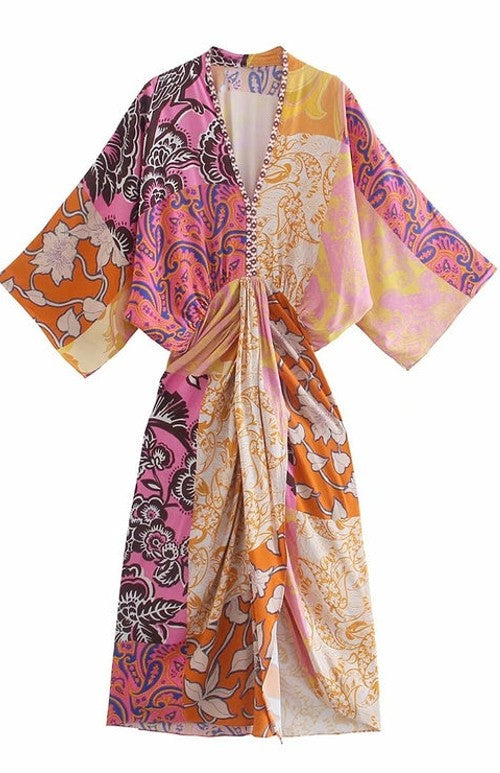 Chic Madam Kimono Dress Threads & Bond