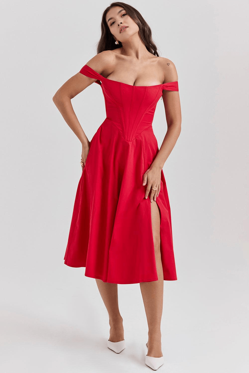 Cecile Bustier Dress
