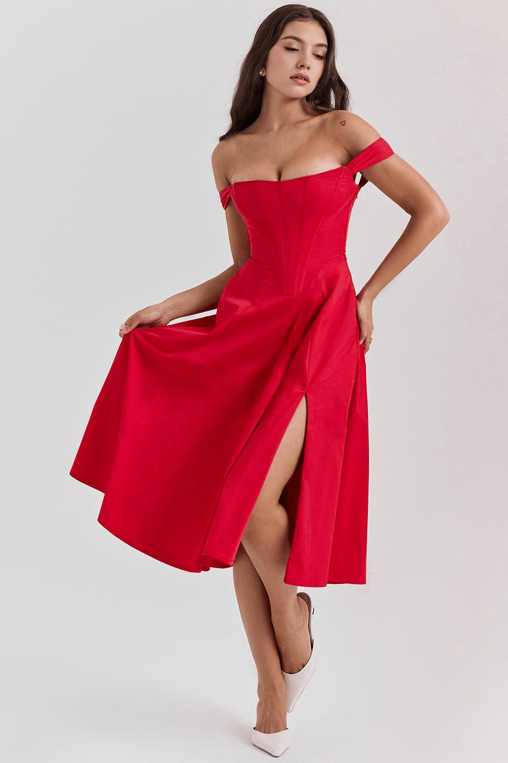 Cecile Bustier Dress
