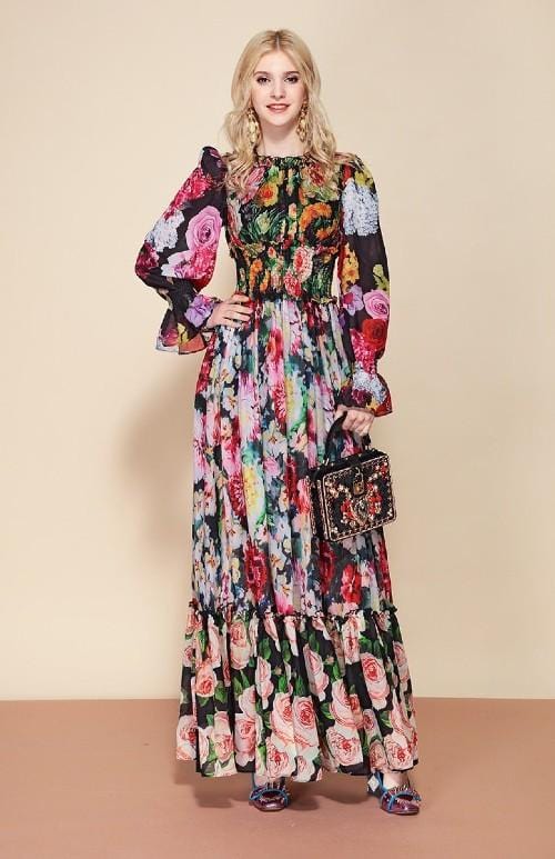 Designer Flora Dress Threads & Bond