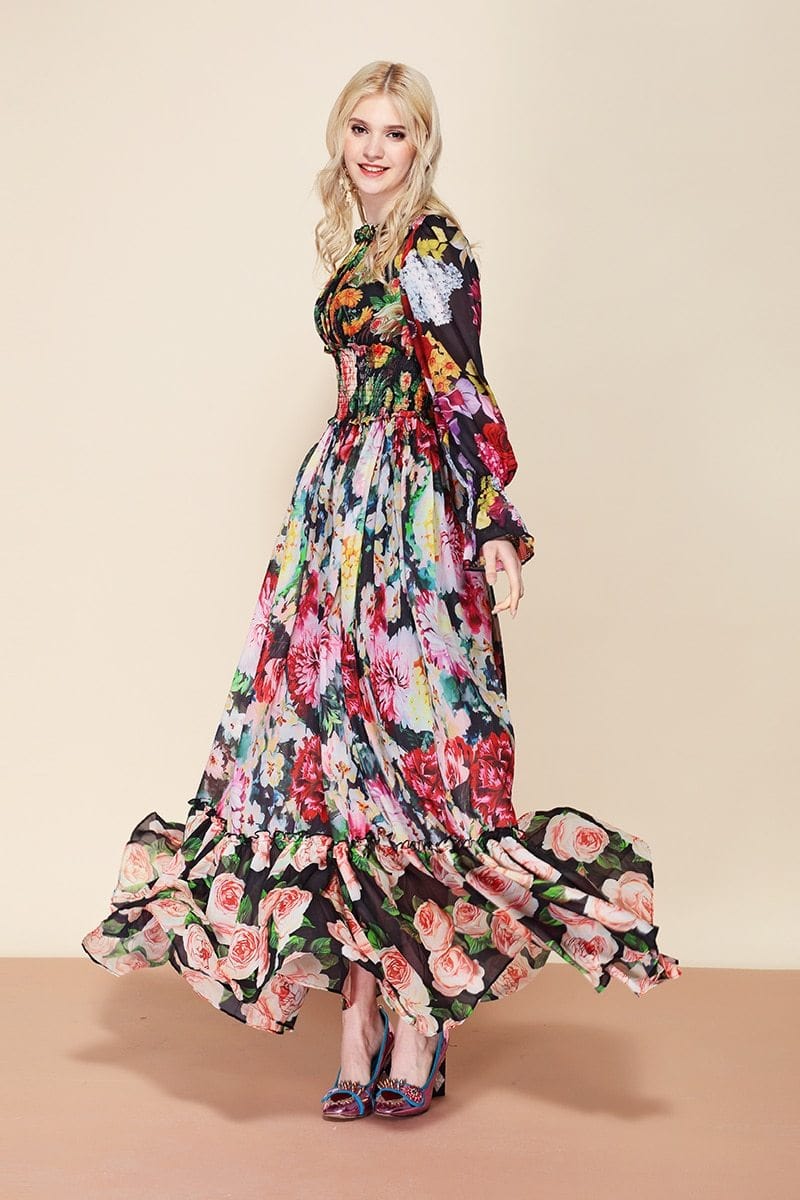 Designer Flora Dress Threads & Bond