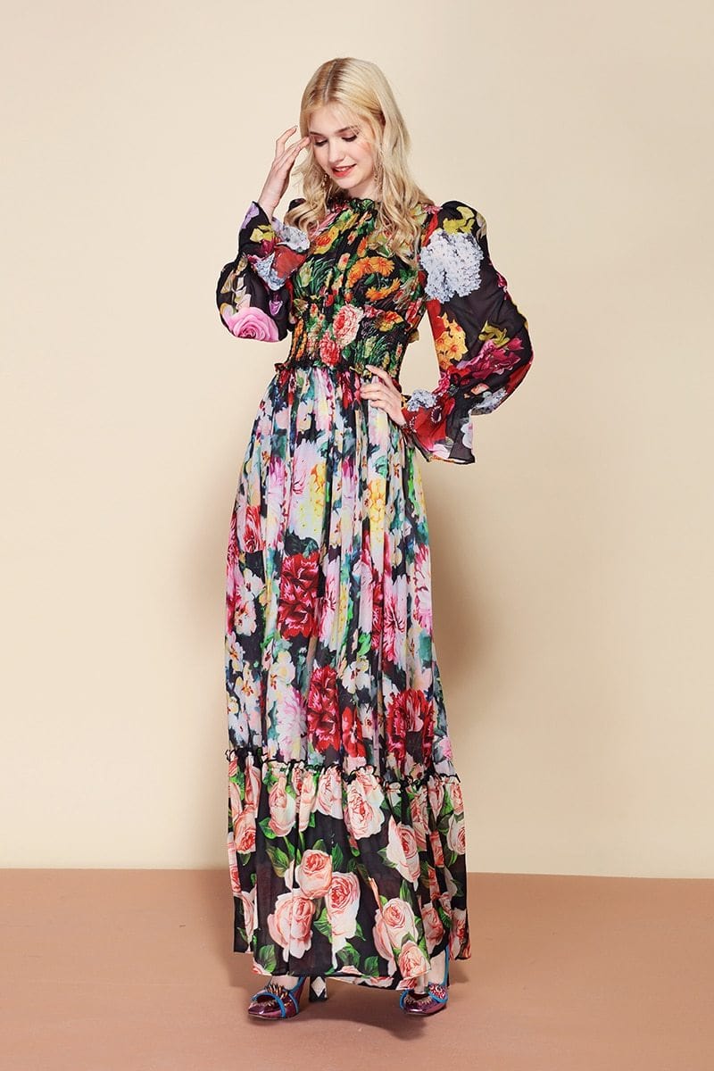 Designer Flora Dress Threads & Bond